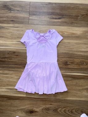 Justice Lilac Bow Dance Tank